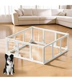 Amazon | fxw AuraSpace アクリル室内用犬用サークル 子犬・小型犬向け
